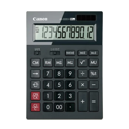 เครื่องคิดเลข CANON AS-2222 II