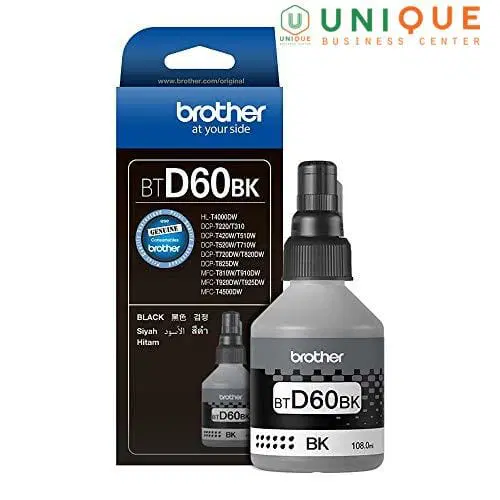 หมึกเติมแบบขวด BROTHER BT-D60 BK